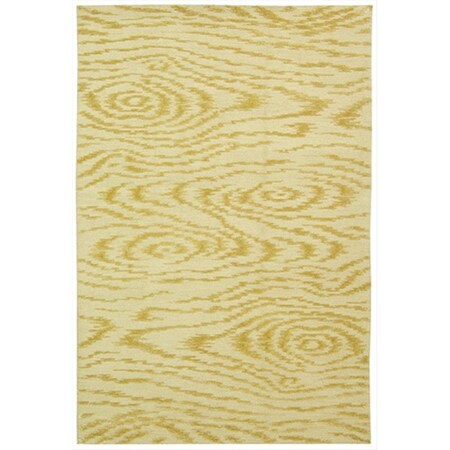 Safavieh 9 ft. 6 in. x 13 ft. 6 in. Large Rectangle Contemporary Martha Stewart Pine nut Hand Knotted Rug MSR5843F-10